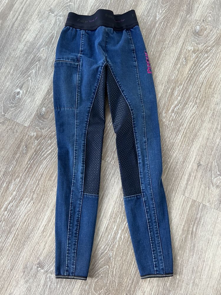 Bryczesy Pikeur Iona Jeans Grip Athleisure młodzieżowe