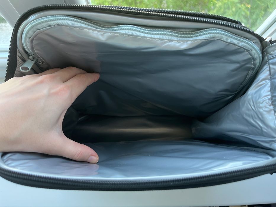 Рюкзак чорно-білий з бонусом