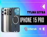 Tylna klapka  iPhone 15 Pro z ramką magnesami szkiełkami KOLOR BIAŁY