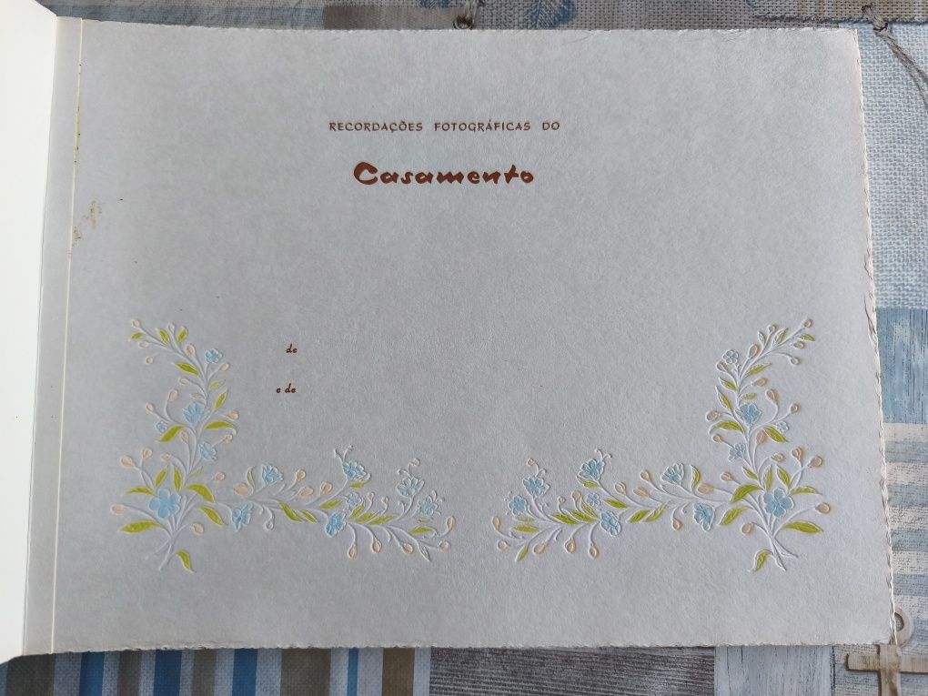 Album Fotográfico de Casamento de 1972