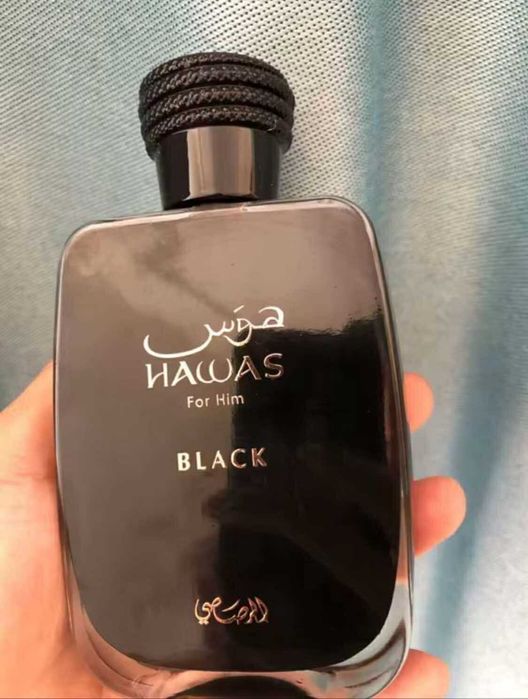 Perfume Hawas Black – 100ml | Novo e Selado