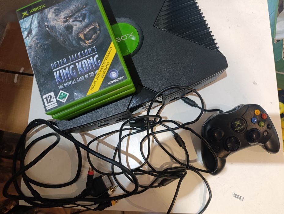 Konsola Xbox Classic cały zestaw 4gry pudełko !!!