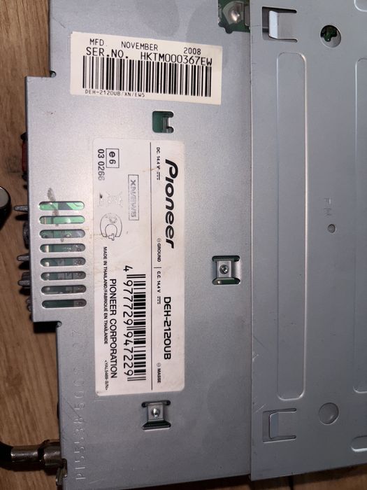 Sprzedam radio Pioneer deh-2120UB