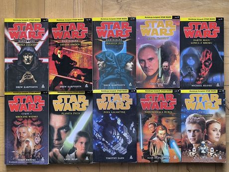 Star Wars kolekcja 10 tomów komplet