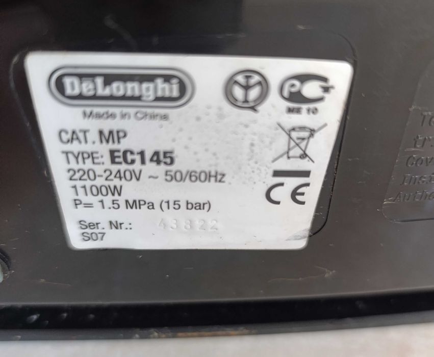 Ekspres ciśnieniowy DeLonghi