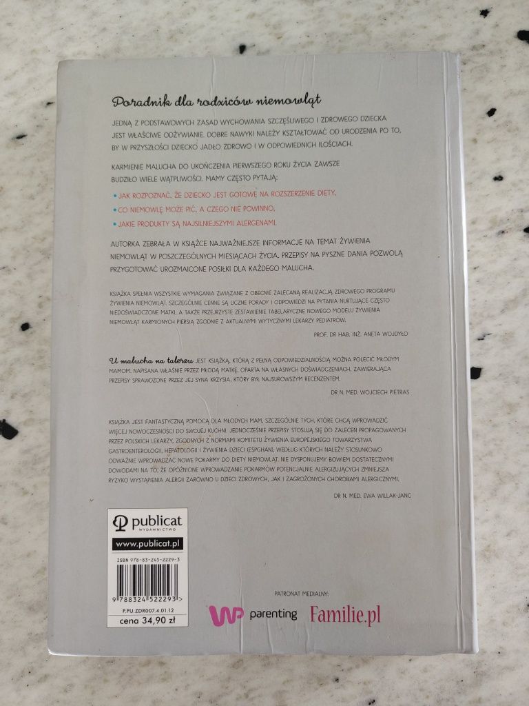 U malucha na talerzu książka o rozszerzaniu diety dziecka