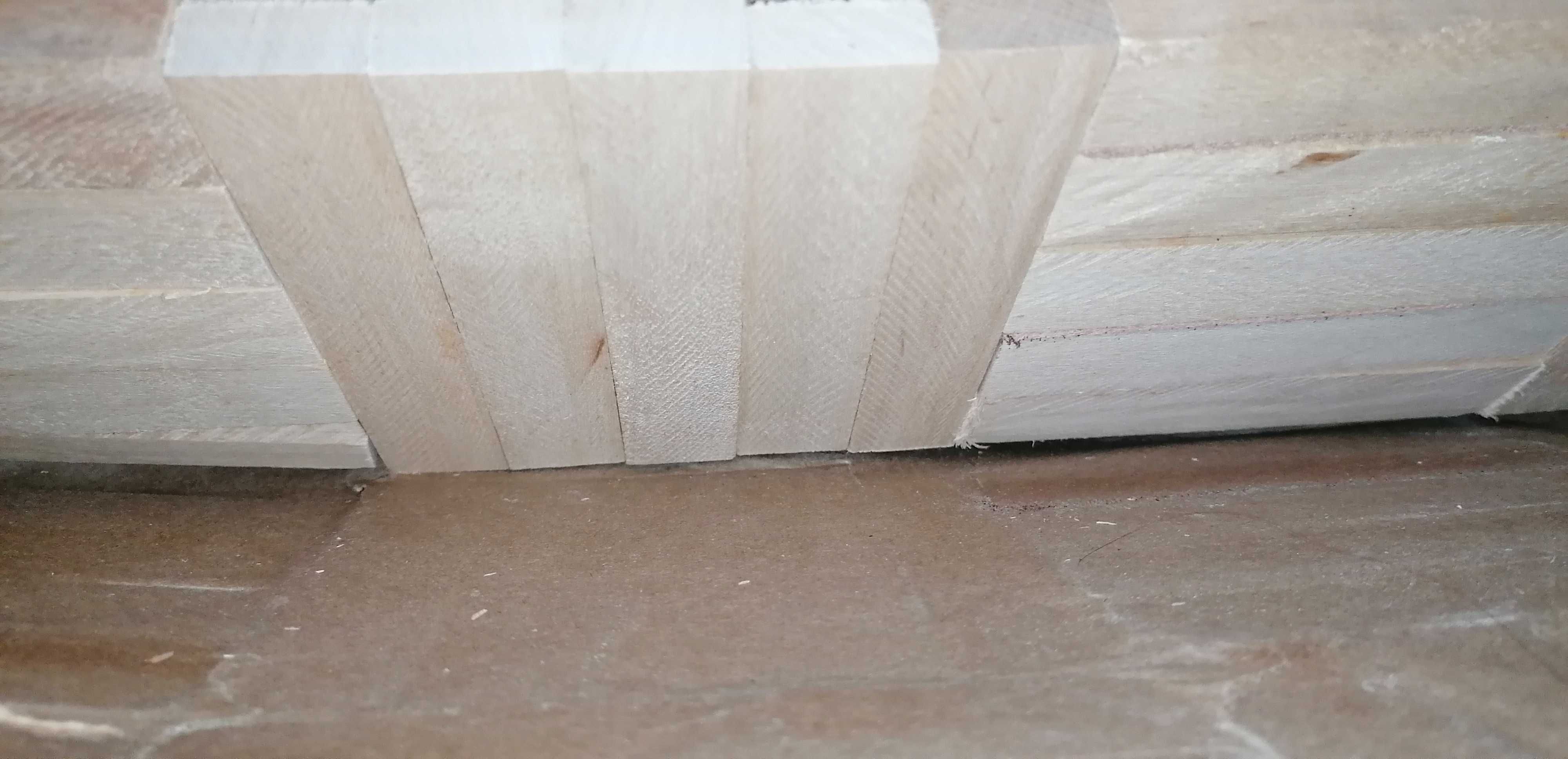 Drewniana podłoga mozaika jesion