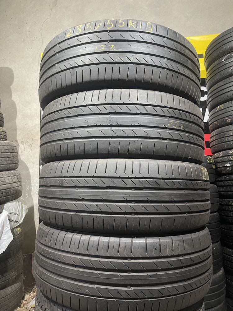 235/55R19 Continental-4шт 17 год