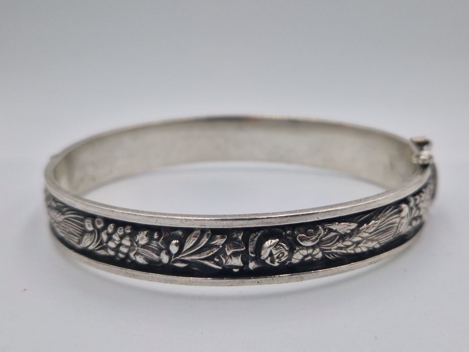 Srebna bransoletka vitage