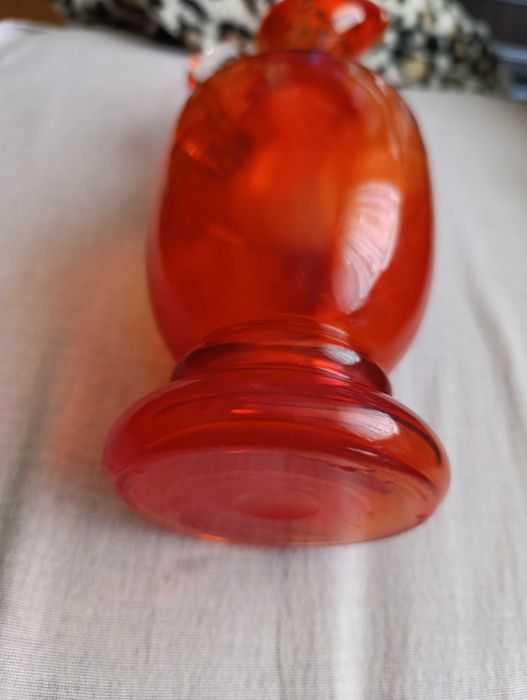 stary szklany dzban HSG Ząbkowice - Fiedorowicz - prl