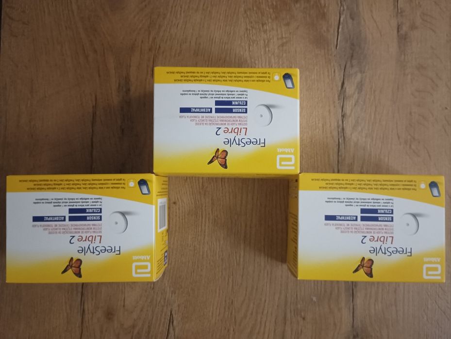 3x Sensory Freestyle Libre 2 - Grudzień 2026, Nowe.