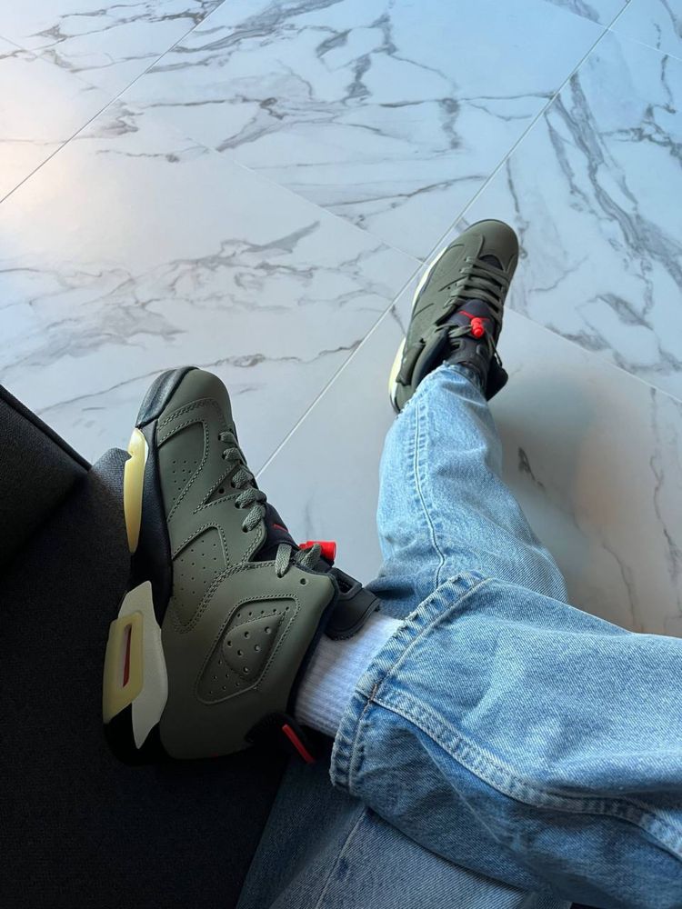 Jordan 6 x Travis Scott Retro Olive