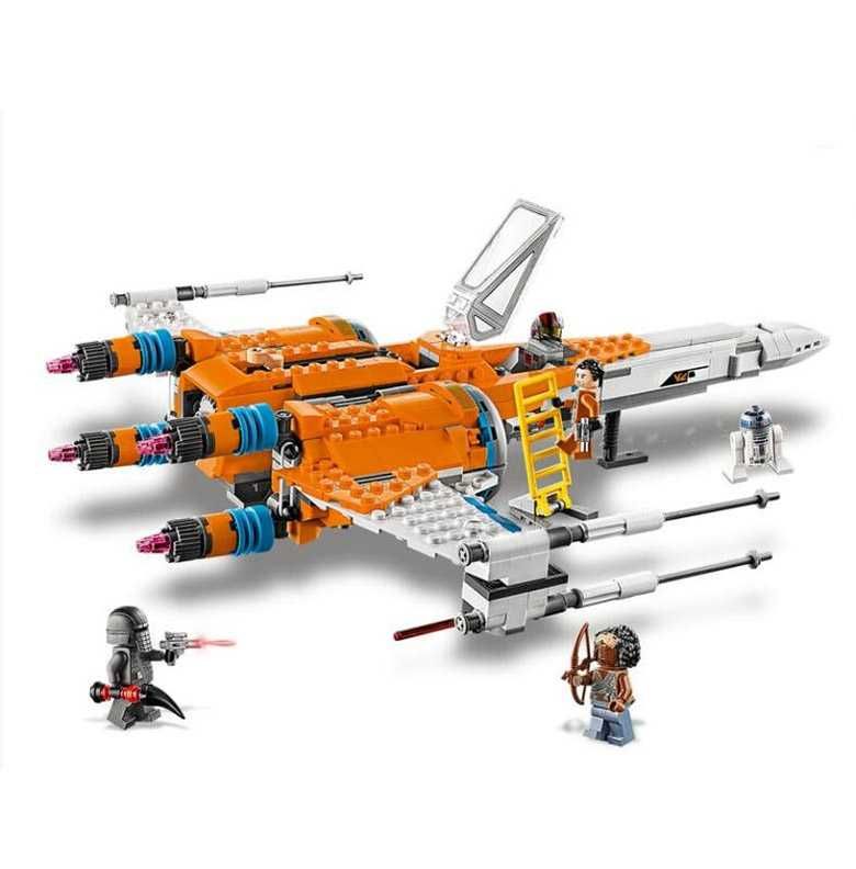 Set / Kit Star Wars X-wing Laranja (compatível lego)