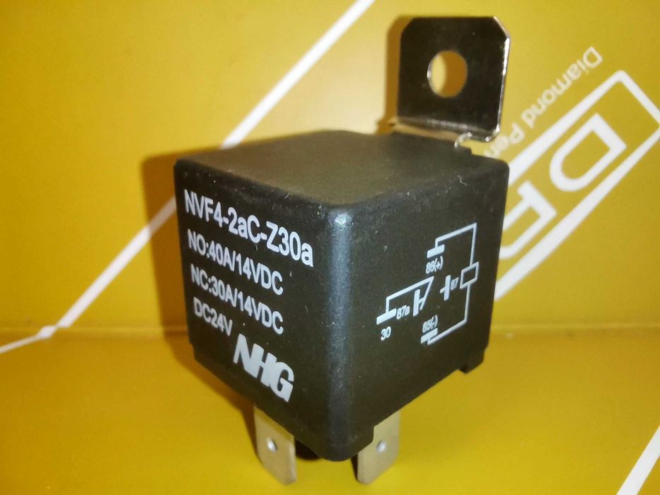 Реле Авт-омобиль-ное 5 КОНТАКТОВ 24V-40A   NVF4-2C-Z30a 24VDC- 40A