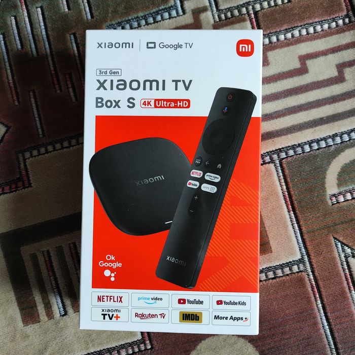 4K ТБ-приставка Xiaomi TV Box S (3rd Gen) (2 + 32 Гб, Global Version)