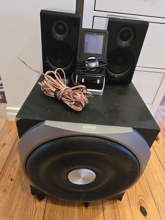 Głośniki komputerowe Edifier s730 uszkodzone 2.1 2+1