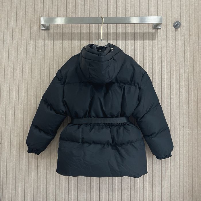 NEW зимова куртка Prada у чорній матовій плащівці