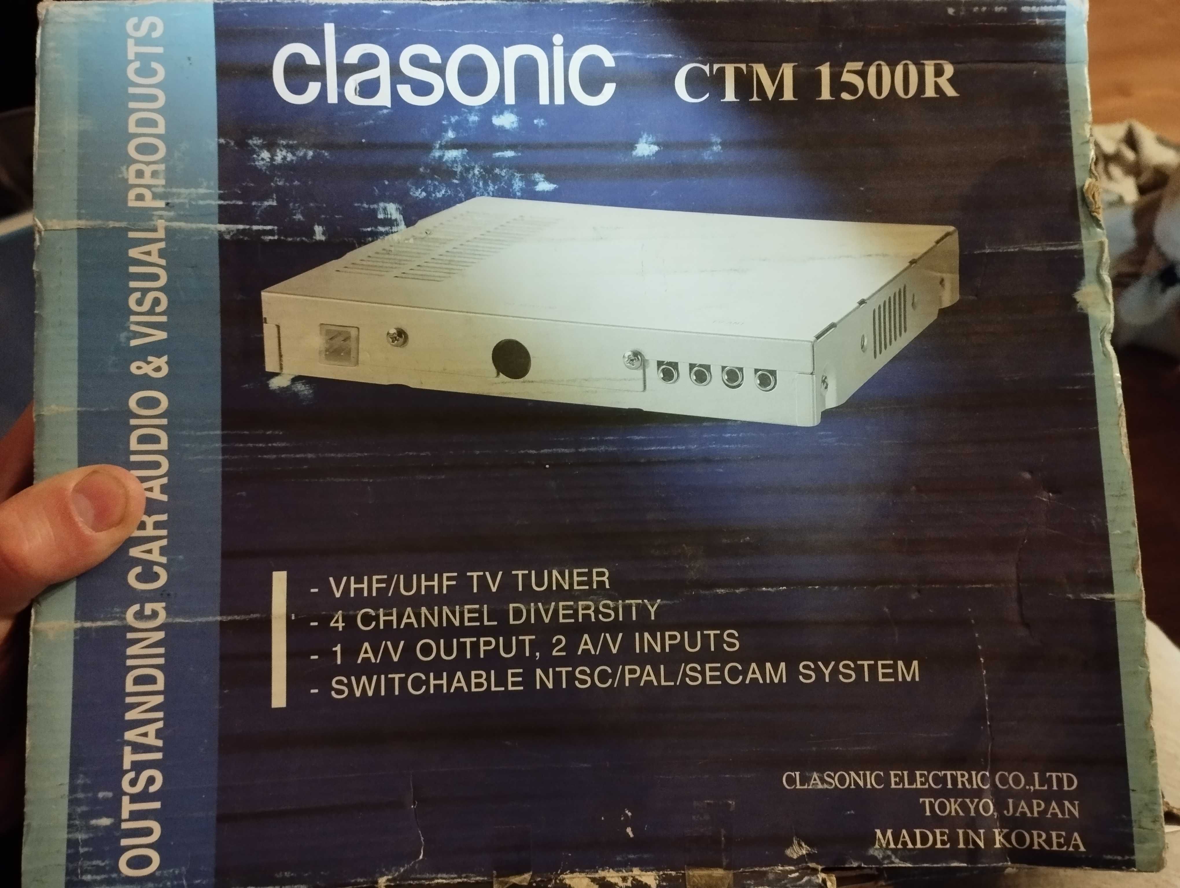 Тв тюнер Clasonic ctm 1500r tuner авто та tv телевизор