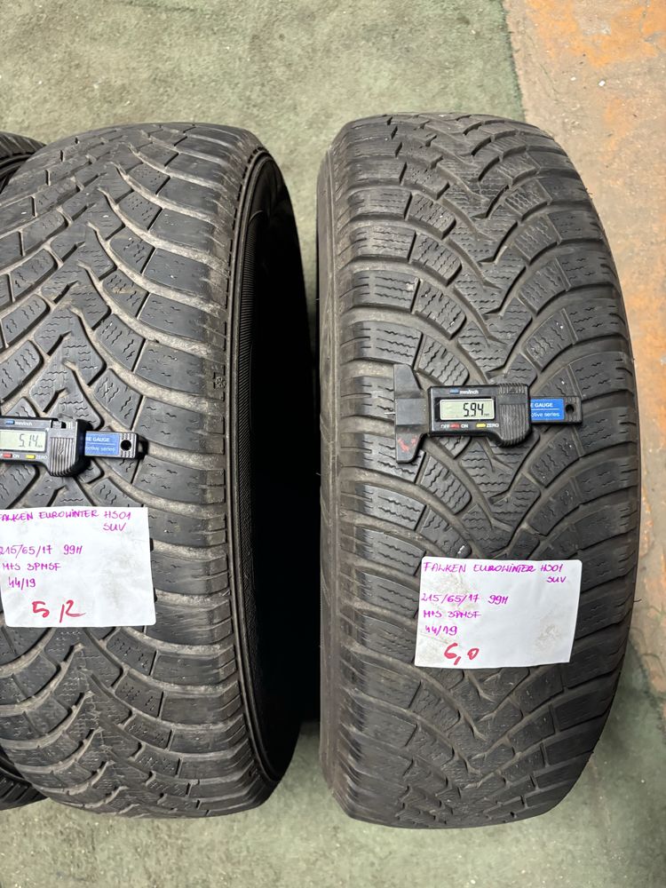 4x 215/65R17 99H FALKEN EUROWINTER HS01 SUV opona zimowa M+S 3PMSF
