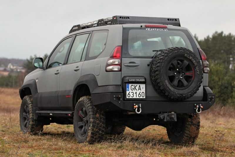 Bagażnik Dachowy Toyota Land Cruiser J120, skrzynkowy