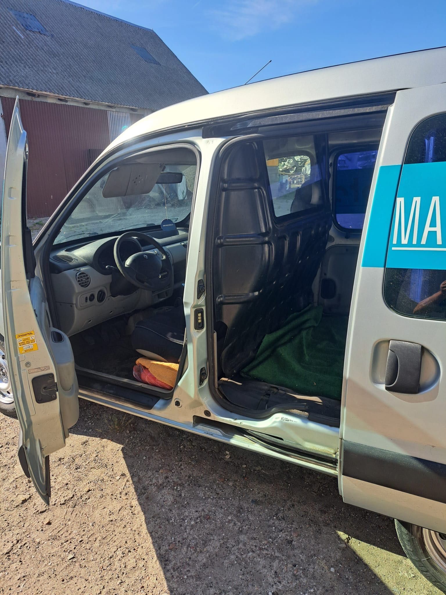 Renault Kangoo 1.5 dci dostawczy,  5 drzwiowy, idealny do pracy