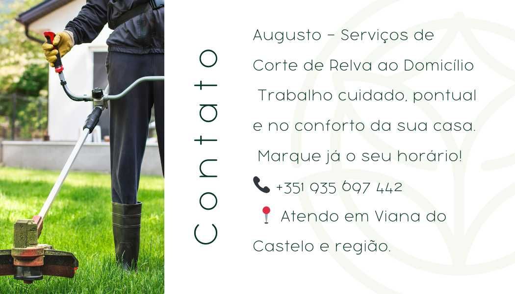 Corte de relva e limpeza de terrenos - orçamentos grátis!