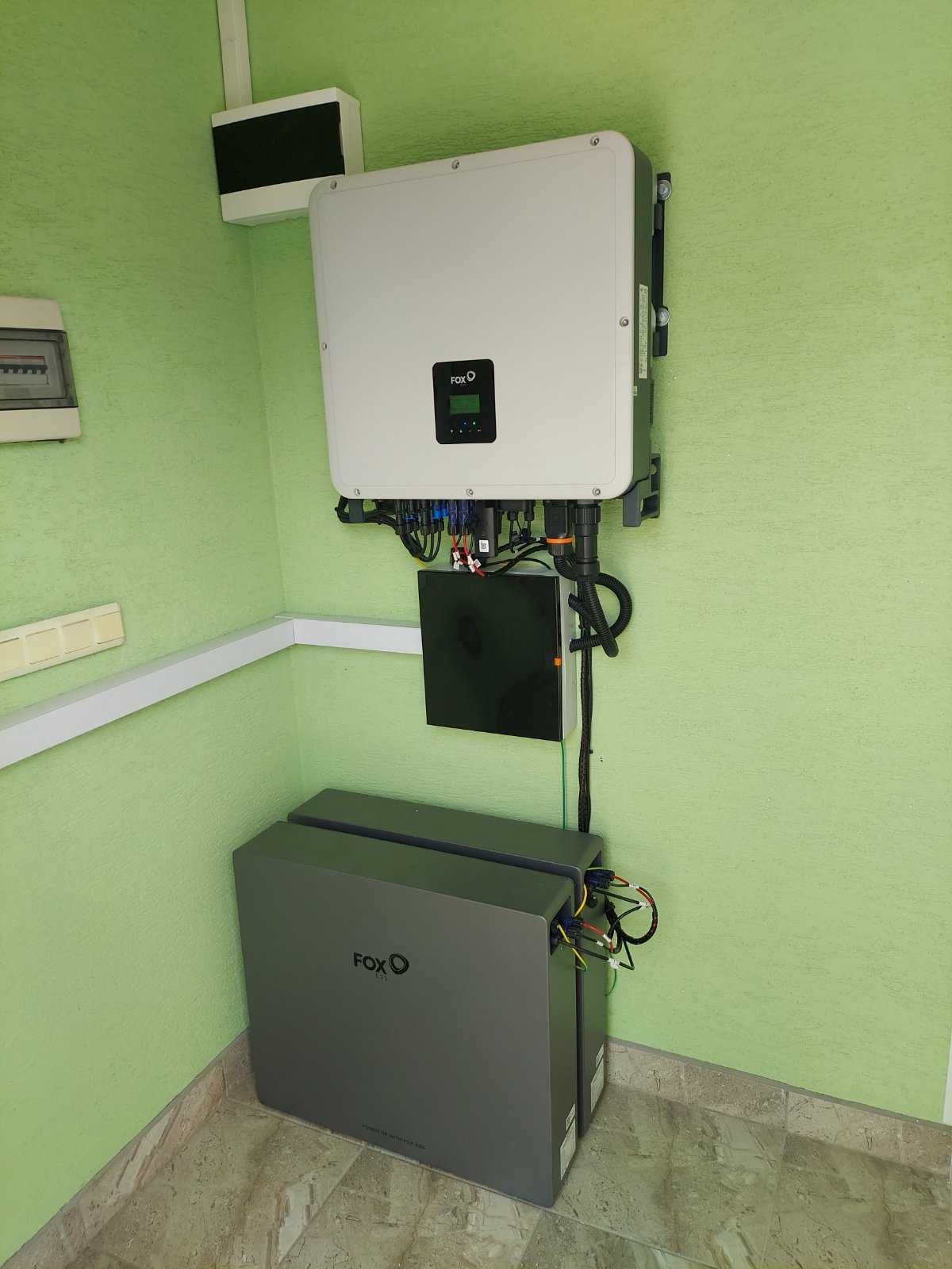 Гібридний інвертор Deye Деє Дея 5-50 кВт, АКБ Deye Dyness Pylontech