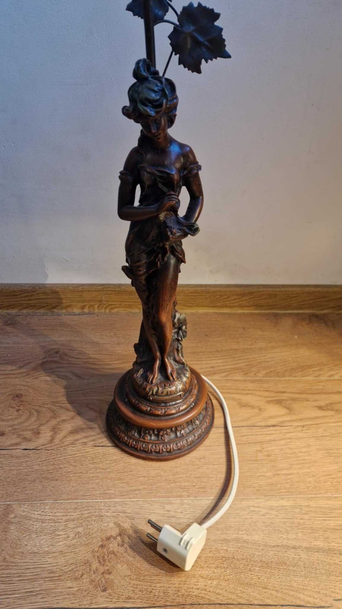 Zabytkowa lampka z brązu w stylu ART DECO
