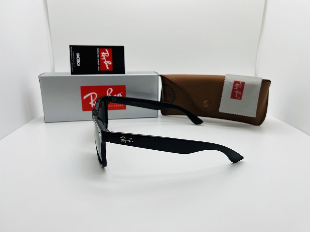 Поляризаційні окуляри Ray Ban Wayfarer 2140P Glossy Black