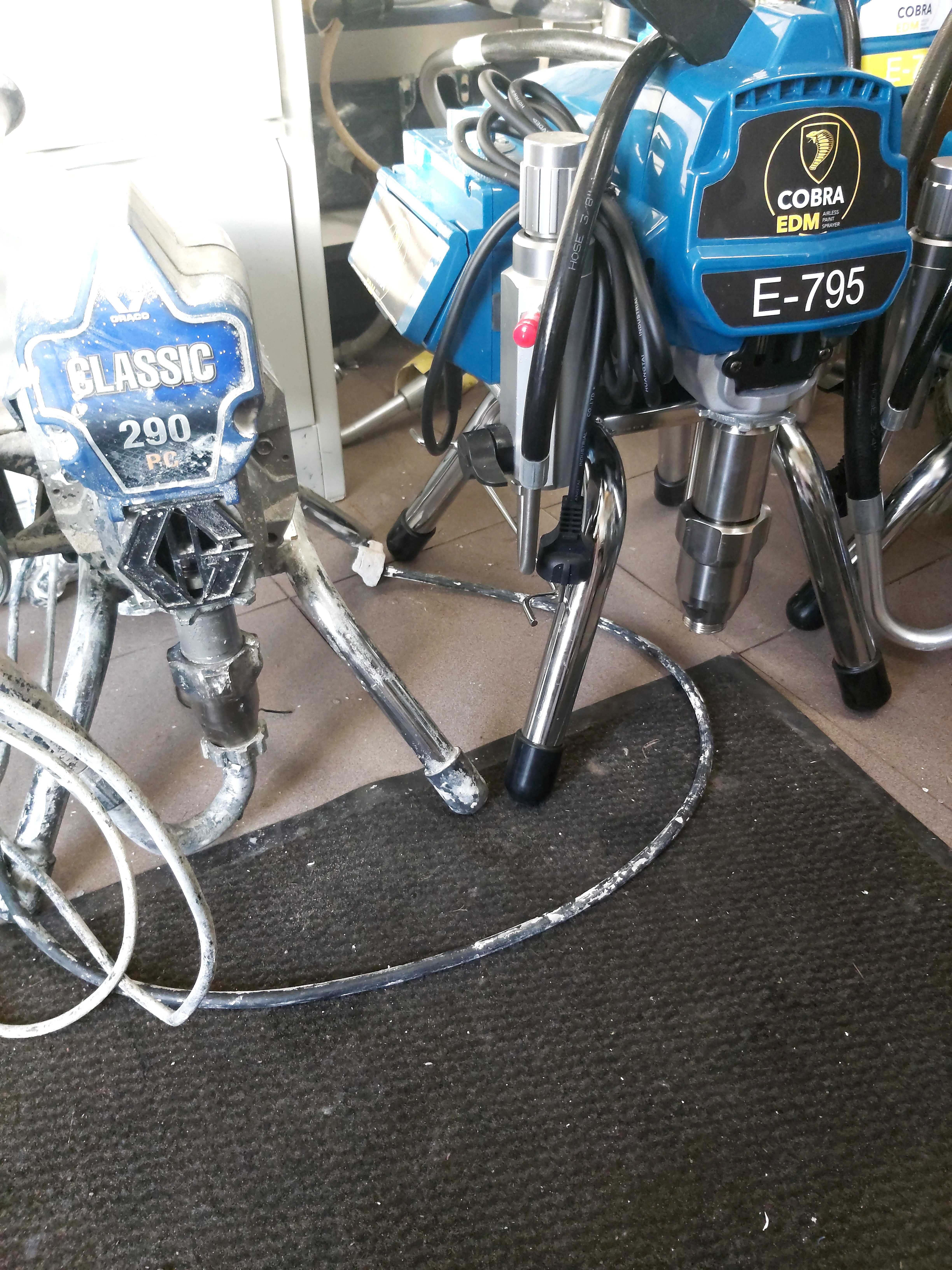 Agregat malarski COBRA E-795 EXTRA 4.5l/min na pompie ala graco 1095