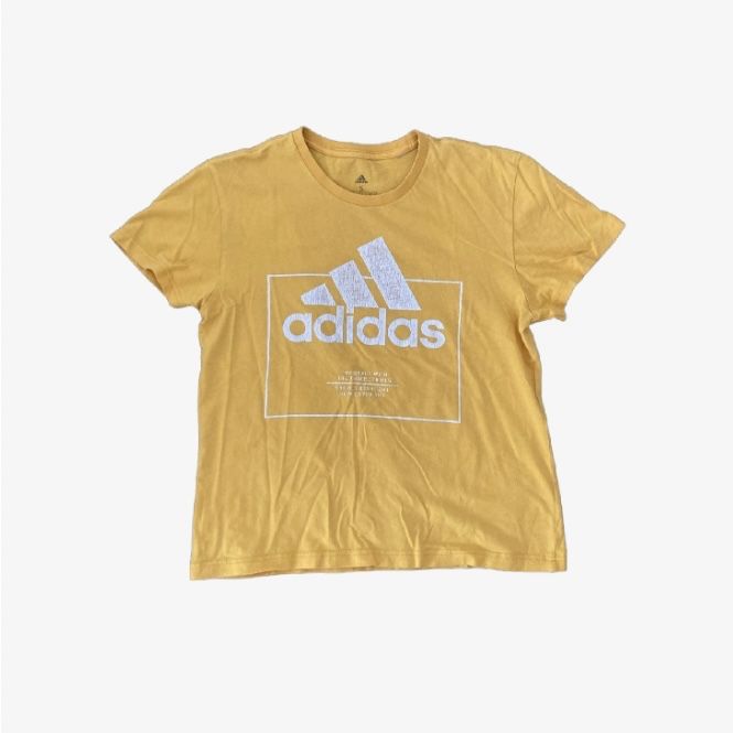 T-shirt Adidas amarela
