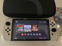 Nintendo Switch Oled + 2 Jogos