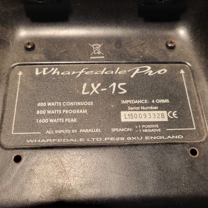 Kolumny Warfedale PRO LX-15  2 szt