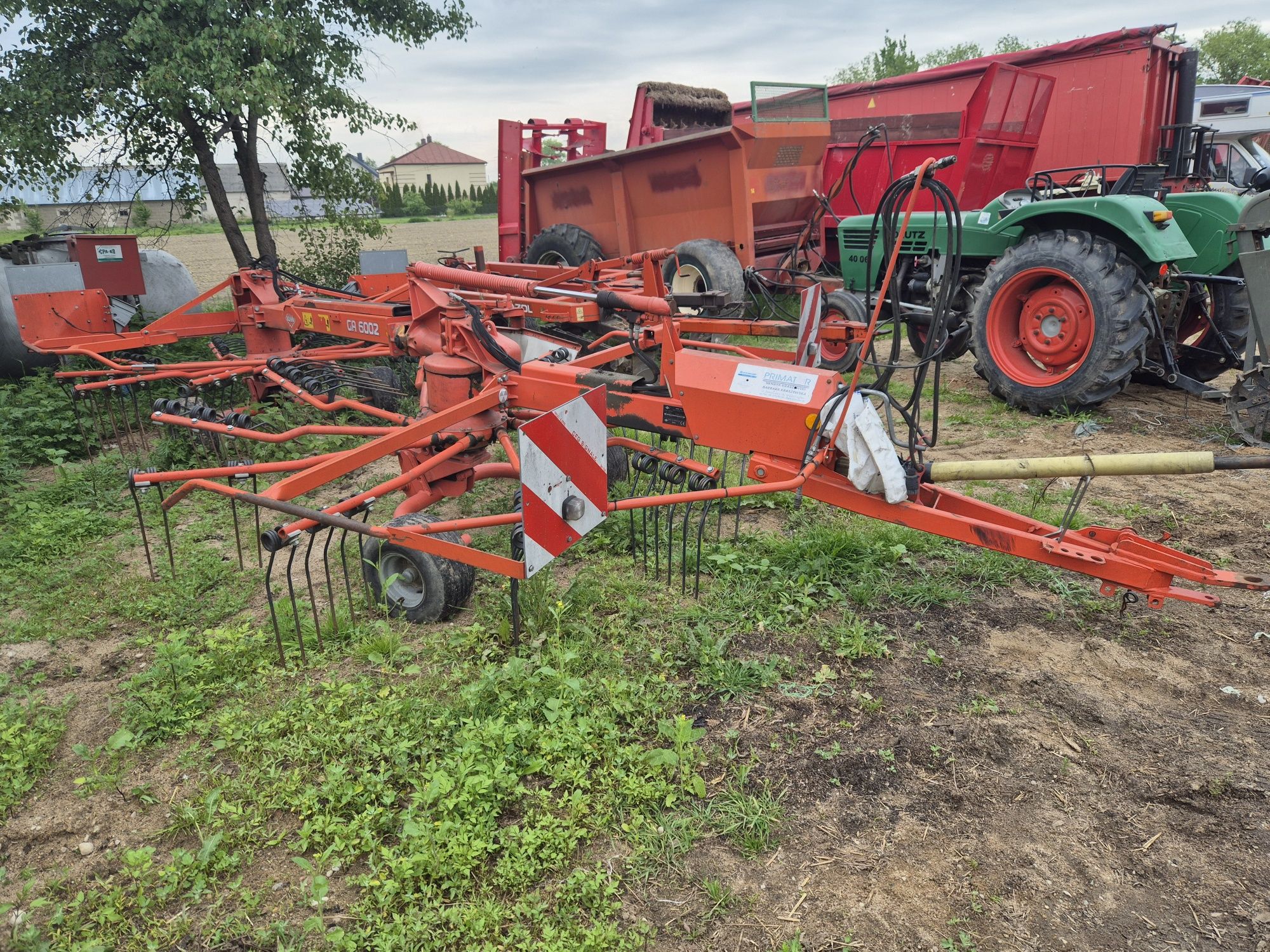 Zgrabiarka dwukaruzelowa KUHN GA 6002. Okazja.