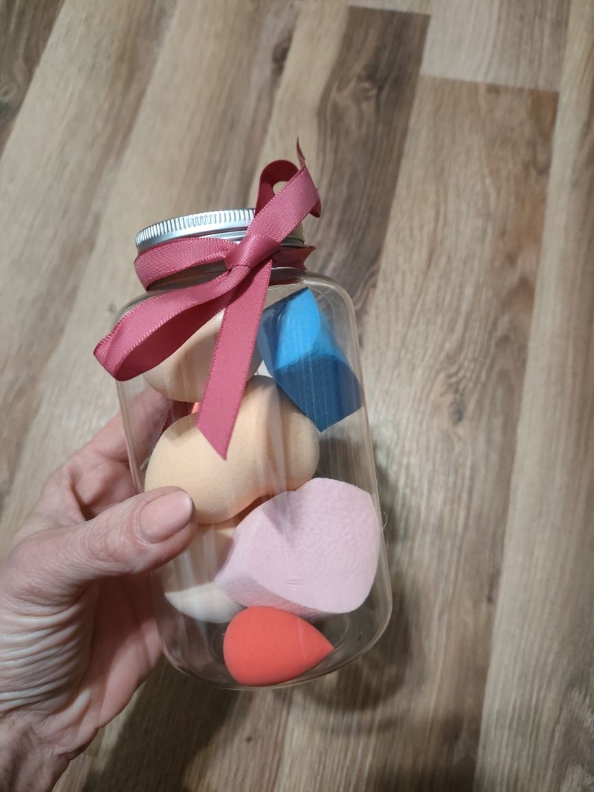 Gąbki do makijażu beauty blender 7 sztuk mix