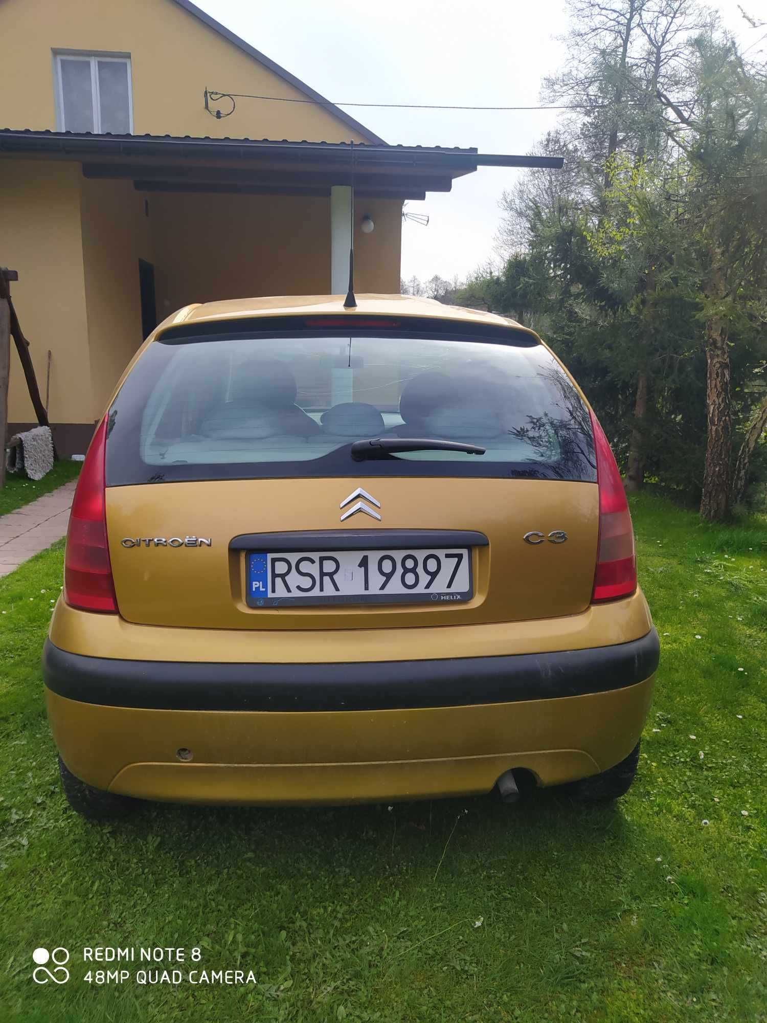 sprzedam citroen c3, uszkodzony