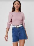 Красива блузка жатка Nasty gal розмір XS-S
