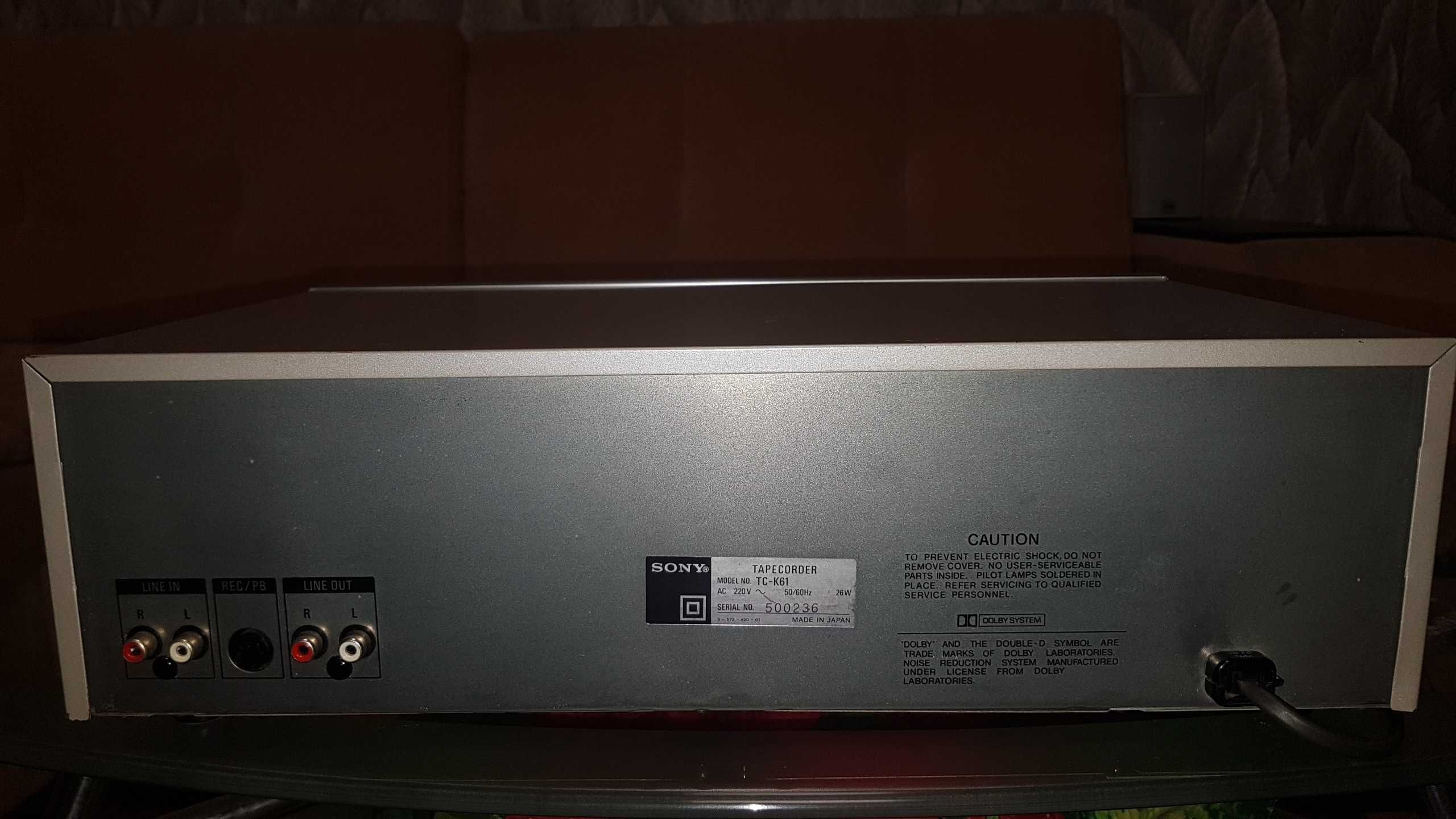 Кассетная дека Sony TC-K 61 stereo made in Japan