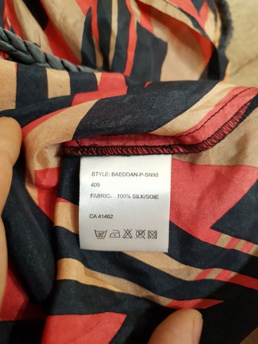 Lekka tunika sukienka jedwabna Snob S'nob L 100% jedwab silk