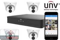 MONITORING, Zestaw KAMER i REJESTRATOR do monitoringu cctv IP 1B