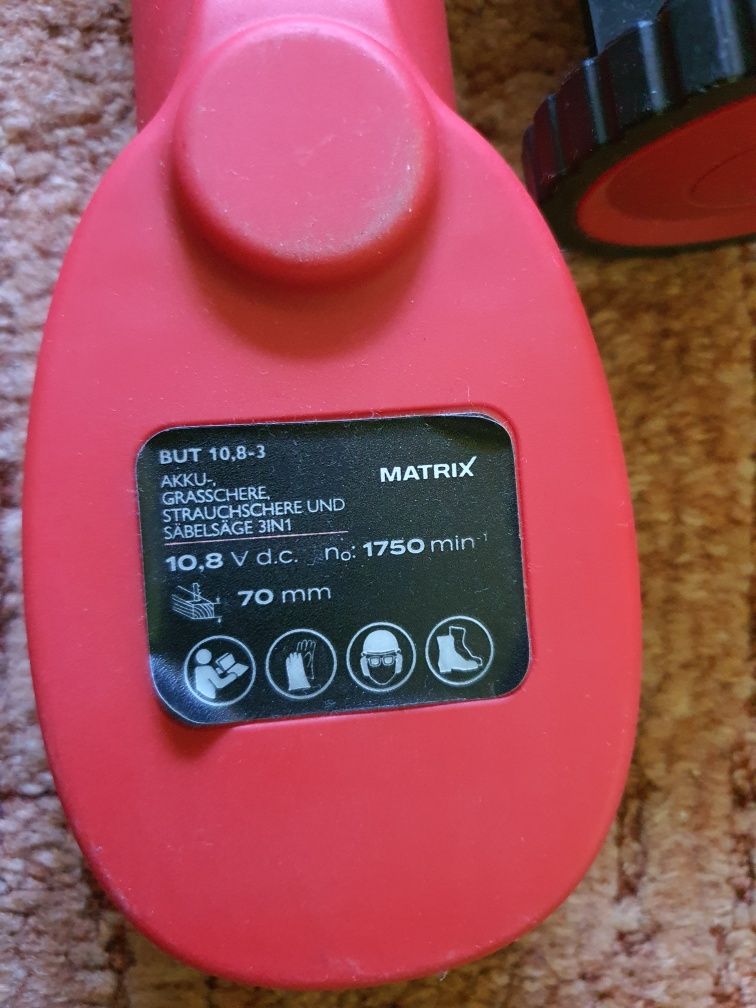 Nożyce akumulatorowe podkaszarka wyżynarka do gałęzi Matrix