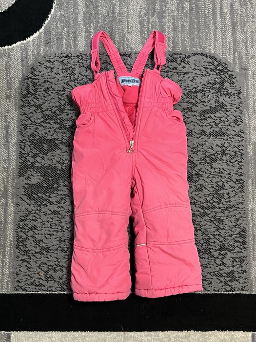 Зимовий дитячий напів комбінезон, штани зимові