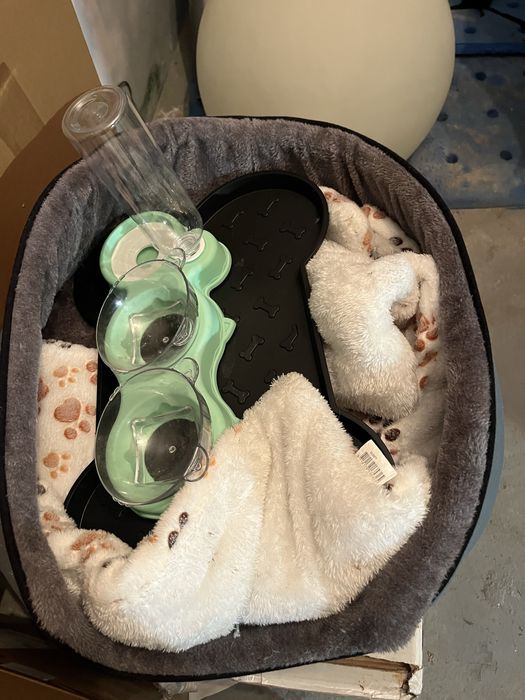 Manta cama e refeicao