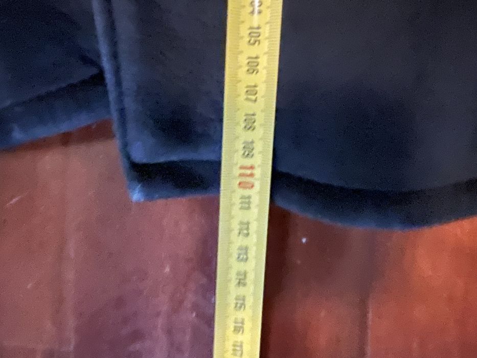 Casaco pele carneiro e gola raposa