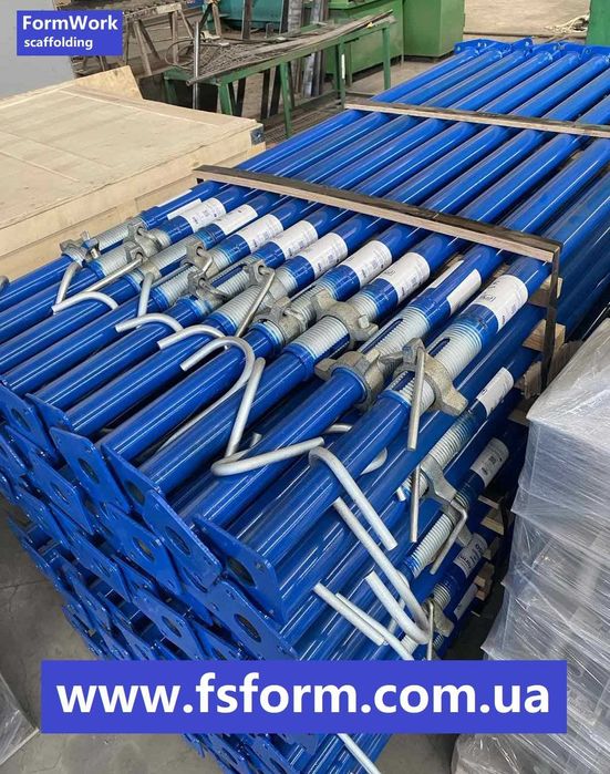 Стійка телескопічна, Опалубка перекриття, Балка, Ригель, Фанера