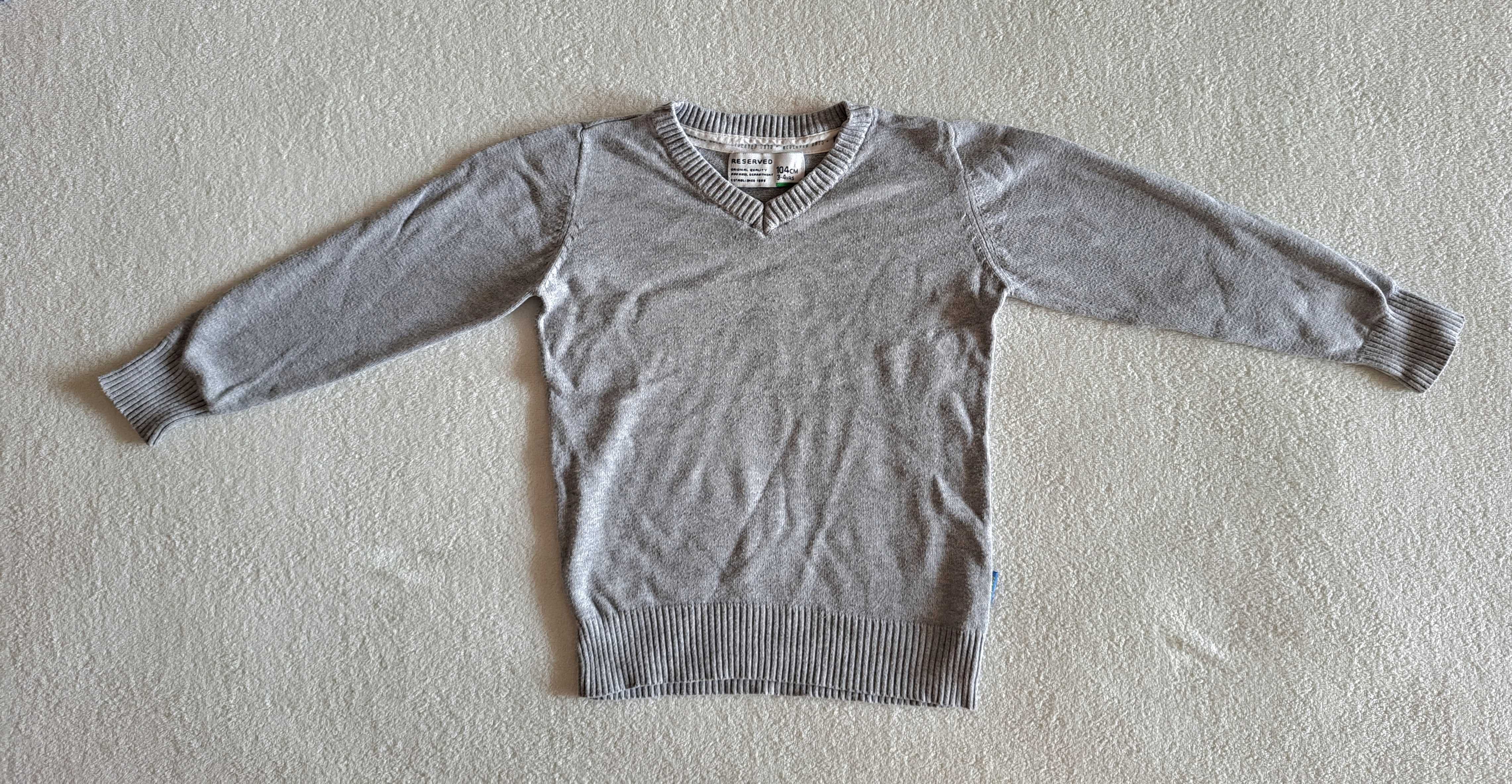 3x sweter sweterek Next C&A Reserved r.98/104