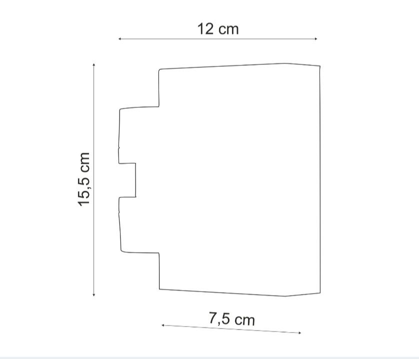 Kinkiet Eglo chrom zintegrowane źródło LED 4,5 W