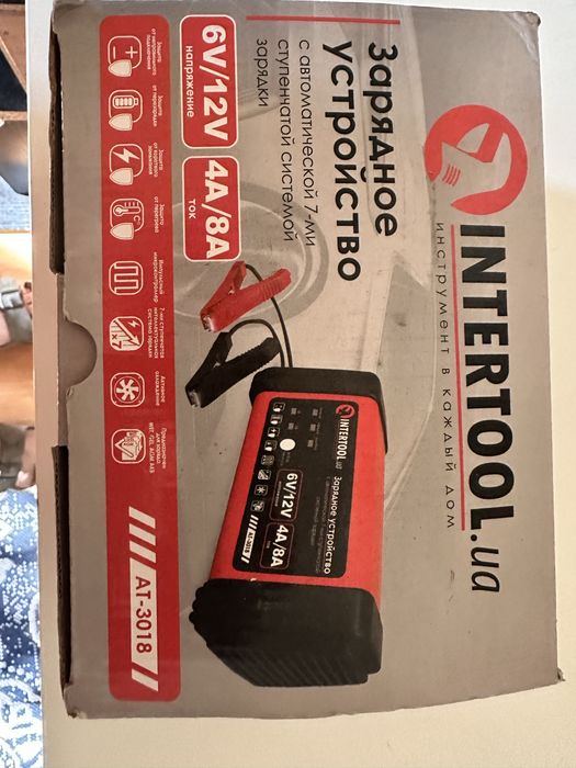 Зарядне Intertool AT-3018
