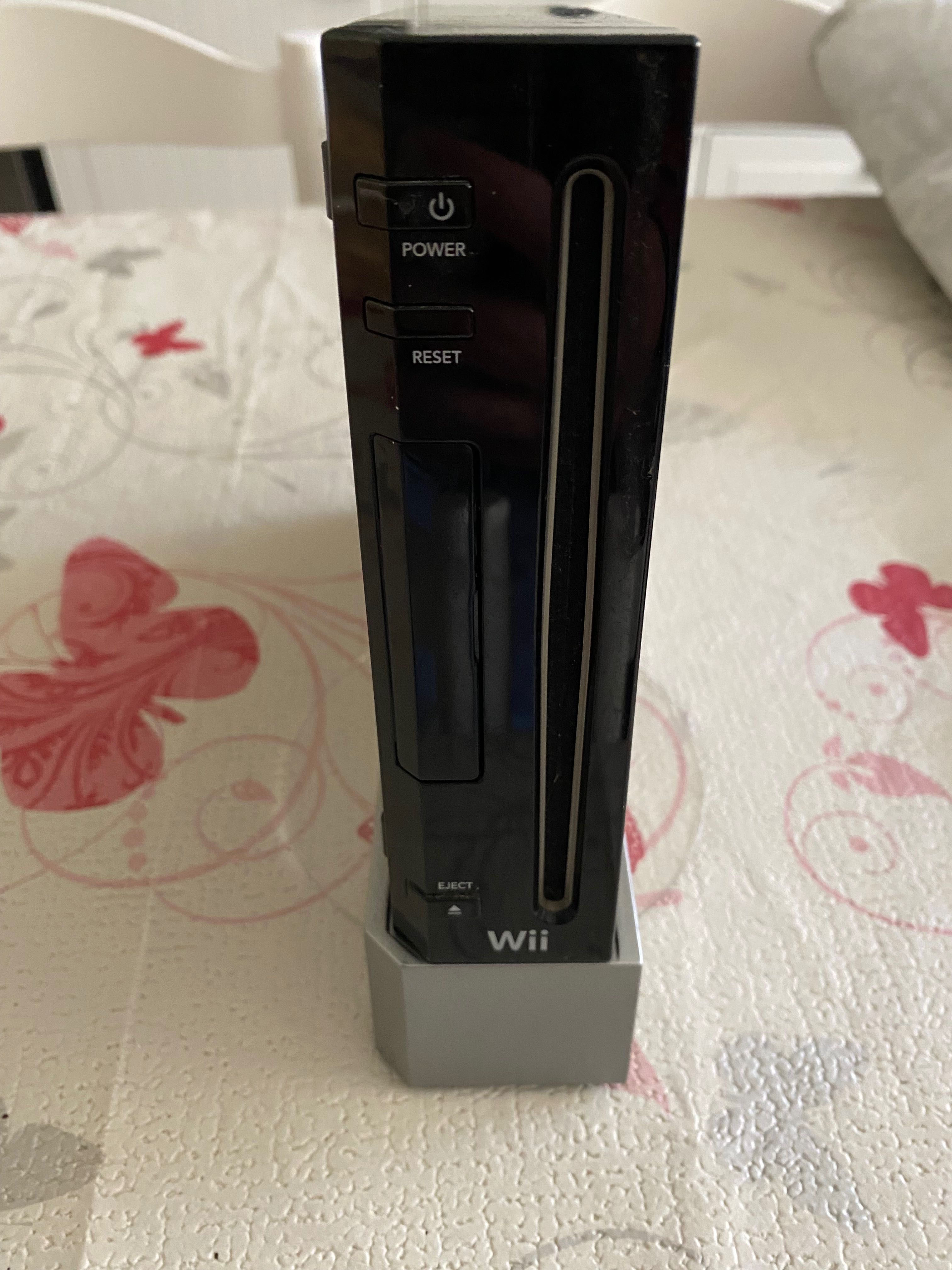 Nintendo Wii, com acessórios