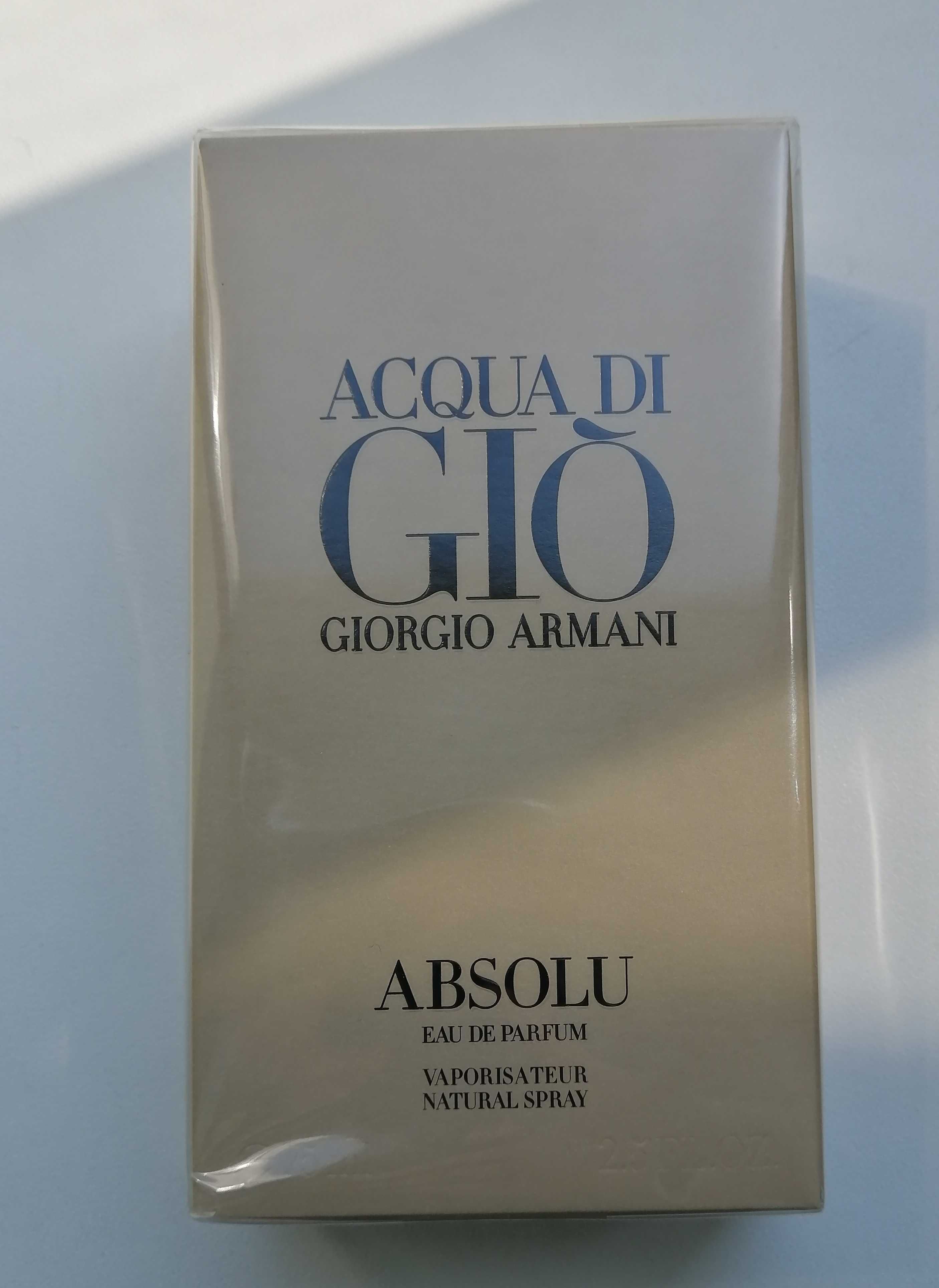 Giorgio Armani Acqua di Gio Absolu Парфюмированная вода мужская, 75 мл